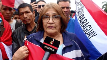  Seguidores de Paraguayo Cubas denuncian fraude electoral