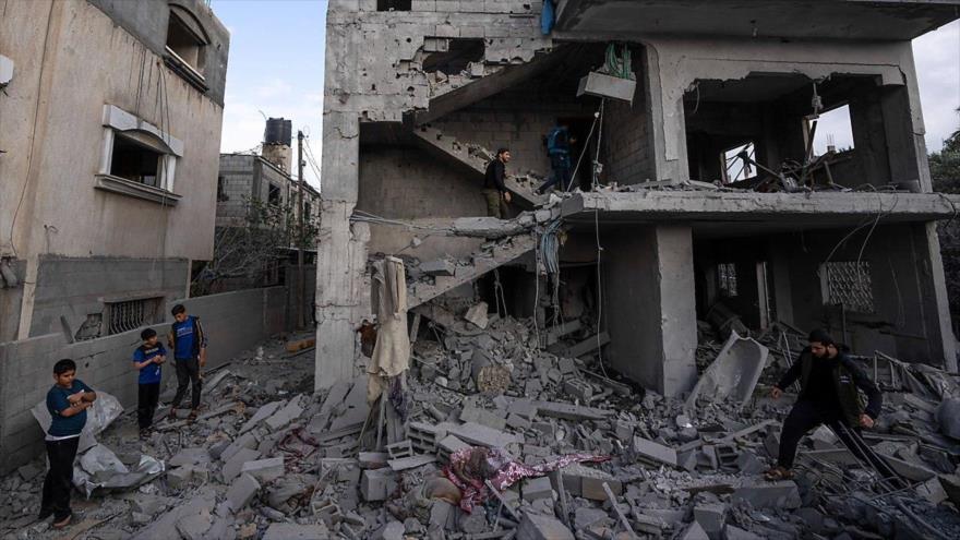La última agresión israelí a Gaza dejó 2516 palestinos sin hogares