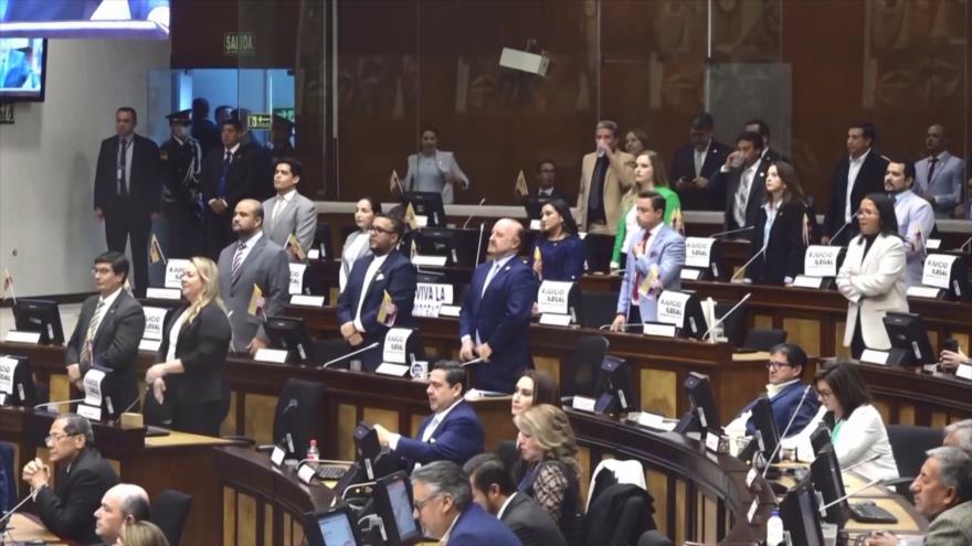 Oposición ecuatoriana denuncia disolución del Parlamento por Lasso | HISPANTV