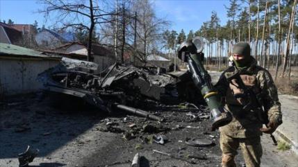 Rusia “destruyó” grandes depósitos de armas occidentales en Ucrania