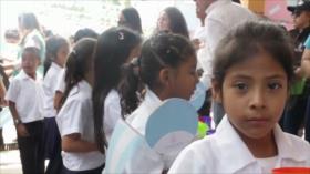 Xiomara impulsa plataforma de disminuir deserción escolar en Honduras