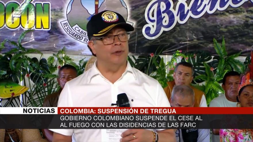 Colombia suspende cese al fuego con una disidencias de las FARC – Noticiero 17:30