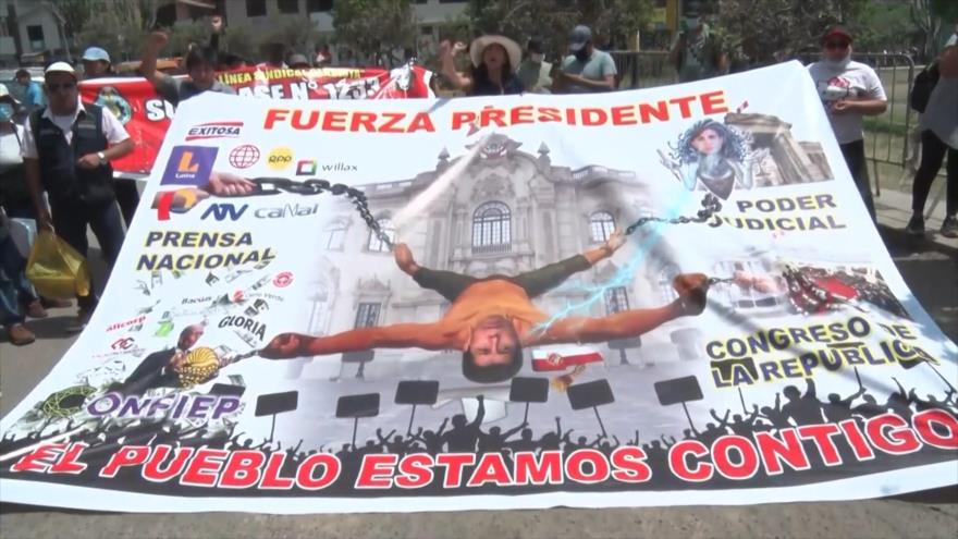 Encarcelado expresidente Castillo niega haberse rebelado contra Perú | HISPANTV