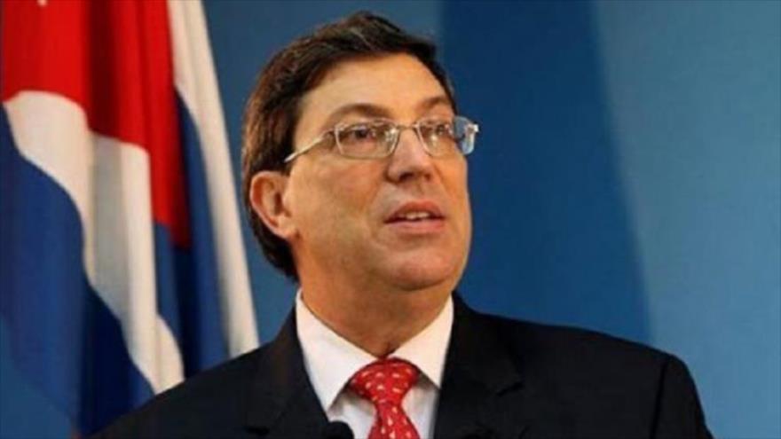 Canciller de Cuba, Bruno Rodríguez. 