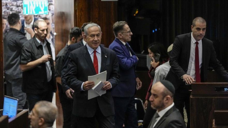 Israelíes acusan a Netanyahu de “saqueo” por polémico presupuesto