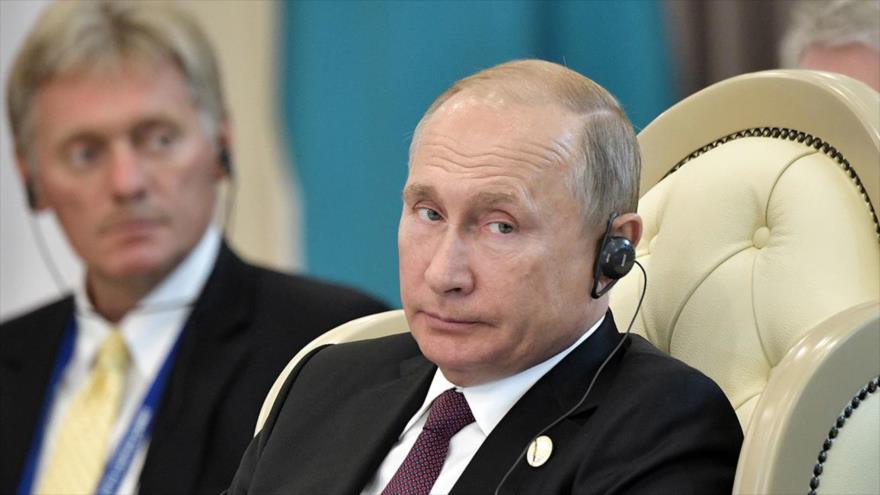 Rusia repudia “aspiraciones terroristas” de Kiev para asesinar a Putin