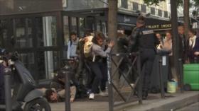 Vídeo: Policía gala recurre a uso de fuerza contra manifestantes
