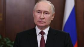 Putin tras ataque a Moscú: Régimen de Kiev busca intimidar a rusos