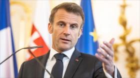 Macron llama a bloque europeo a mantener lazos pacíficos con Rusia