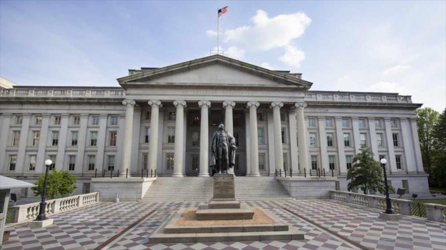 La sede del Departamento del Tesoro de Estados Unidos, Washington DC.
