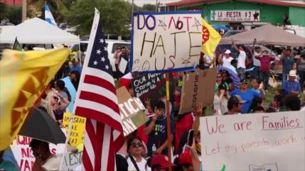 Inmigrantes toman las calles de EEUU para defender sus derechos