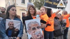 Niña palestina a prueba de distancias lucha por su padre encarcelado
