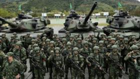 Taiwán: EEUU nos ayuda y entrena a nuestros soldados ante China
