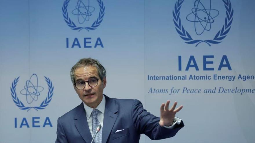 El director general de la AIEA, Rafael Grossi, en una conferencia de prensa en Viena, Austria, 5 de junio de 2023. (Foto: Reuters)