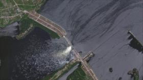 Rusia acusa a Ucrania de destruir una importante presa en Jersón