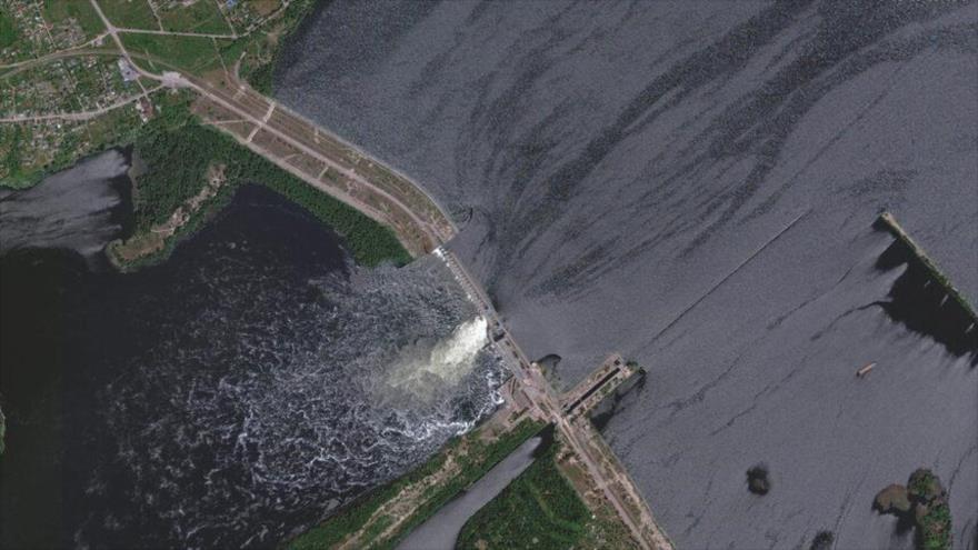 Rusia acusa a Ucrania de destruir una importante presa en Jersón | HISPANTV