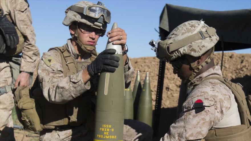 Proyectil Excalibur M982, de fabricación estadounidense.