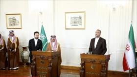 Irán y A. Saudí llaman a cooperaciones duraderas tras retomar lazos