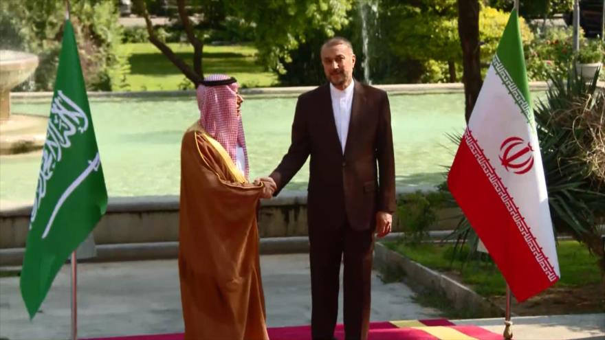 Los cancilleres de Irán y Arabia Saudí se reúnen en Teherán – Noticiero: 17:30