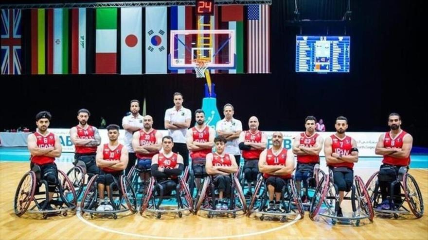El equipo de baloncesto en silla de ruedas de Irán gana el tercer lugar en el Campeonato Mundial de Baloncesto en Silla de Ruedas de la IWBF-Dubái 2022.