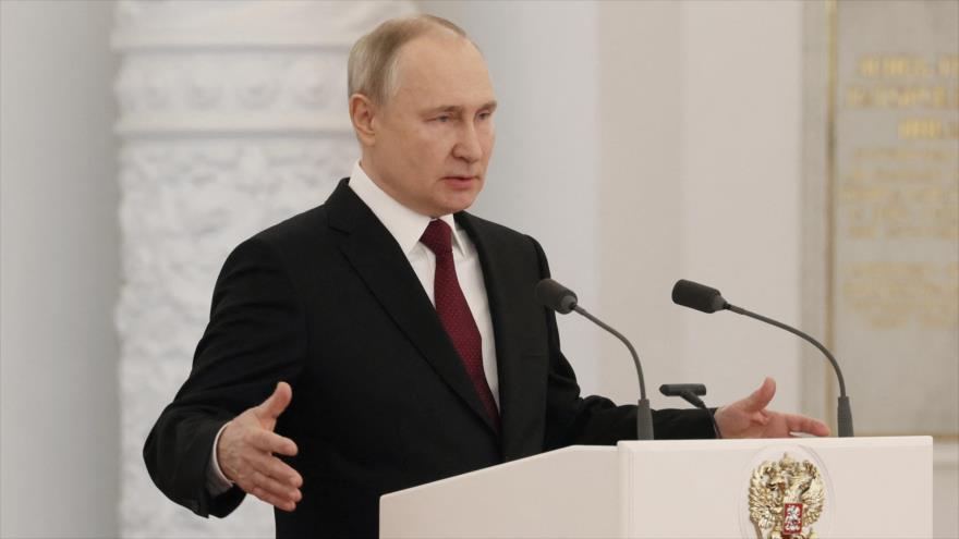 El presidente ruso, Vladímir Putin, habla con la prensa, Moscú, 8 de diciembre de 2022. (Foto: Reuters)