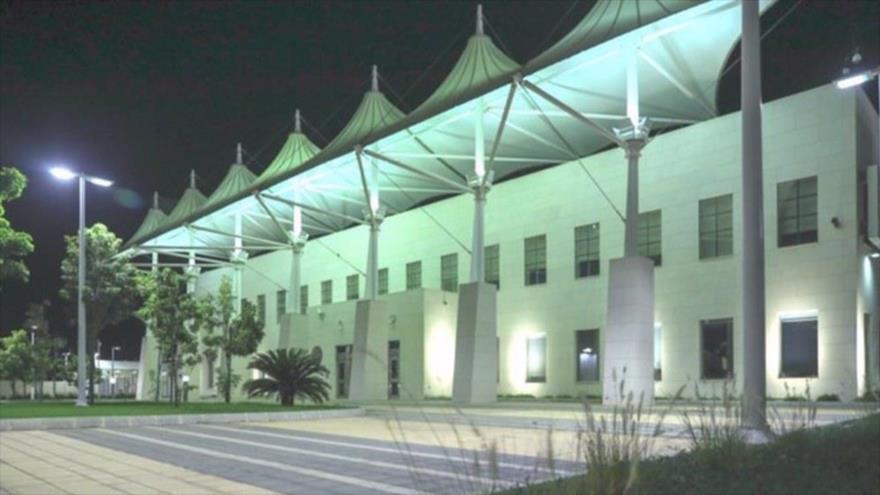 El edifico del consulado de EE.UU. en Yeda, Arabia Saudí.