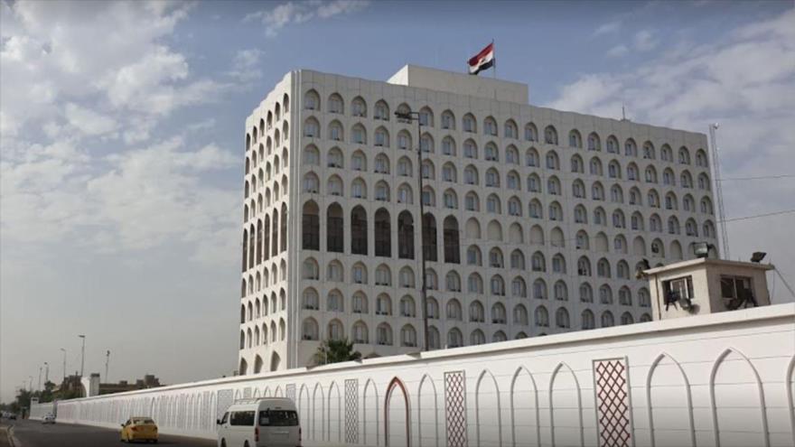 Sede de la Cancillería de Irak en Bagdad, la capital.