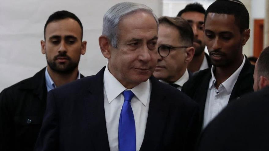 El primer ministro israelí, Benjamín Netanyahu, en Al-Quds (Jerusalén), 25 de junio de 2023.