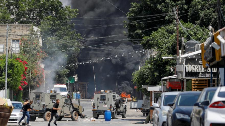 Agresión israelí contra Yenín se cobra la vida de ocho palestinos | HISPANTV