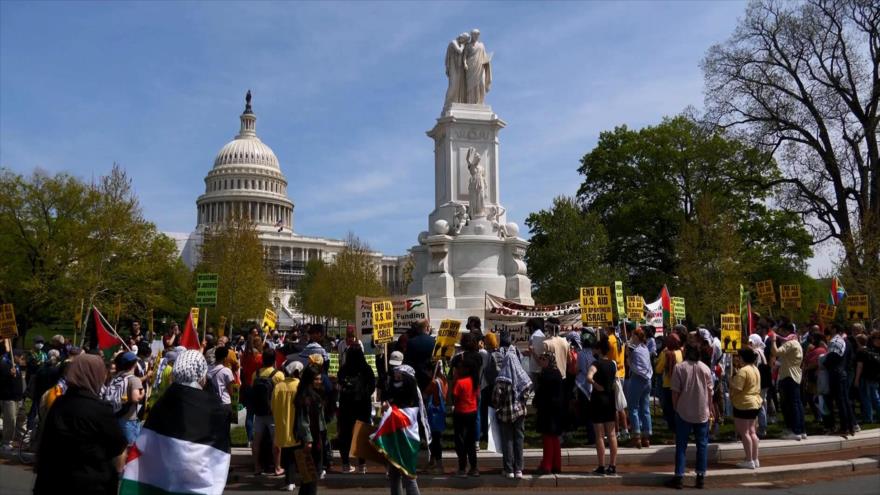 Repudian en EEUU las atrocidades de Israel contra los palestinos