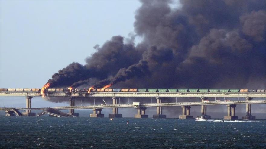 ‘Ucrania admite ataque a Crimea para tapar fracaso de contraofensiva’ | HISPANTV