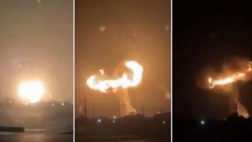 Fuertes explosiones se registran en una planta química en EEUU