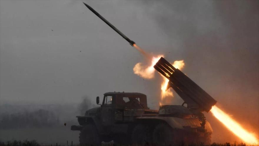 Sistema de lanzamiento múltiple de cohetes BM-21 Grad.