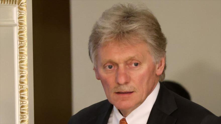 El portavoz del Kremlin, Dmitri Peskov, en una reunión en el Palacio Konstantin, en Strelna, 17 de junio de 2023. (Foto: Getty Images)