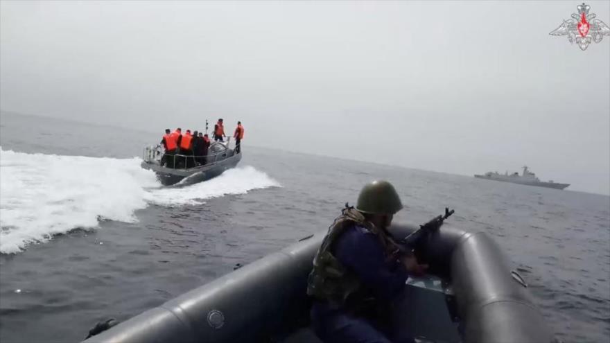 Vídeo: Rusia y China se ligan en mar de Japón durante gran maniobra
