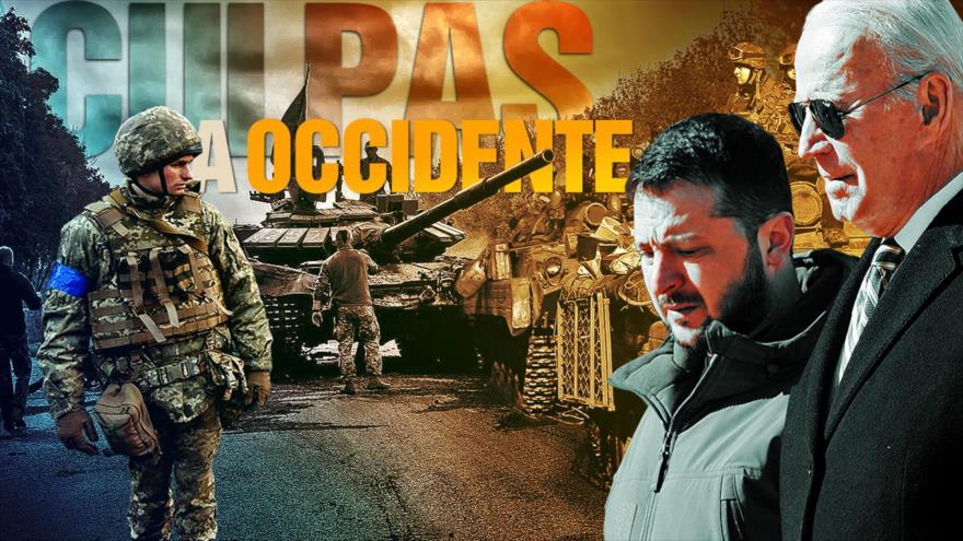 Zelenski reprocha a Occidente por fallida contraofensiva de Ucrania | Detrás de la Razón