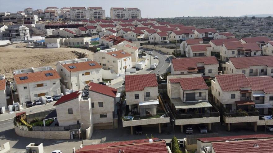 Vista del asentamiento ilegal israelí Ariel en la ocupada Cisjordania.