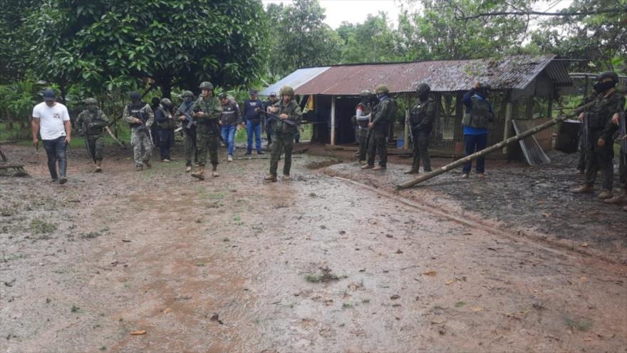 Soldados del Ejército de Ecuador.