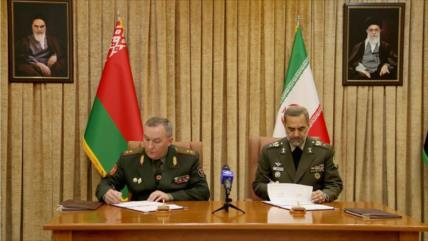 Irán y Bielorrusia acuerdan ampliar cooperaciones defensivas