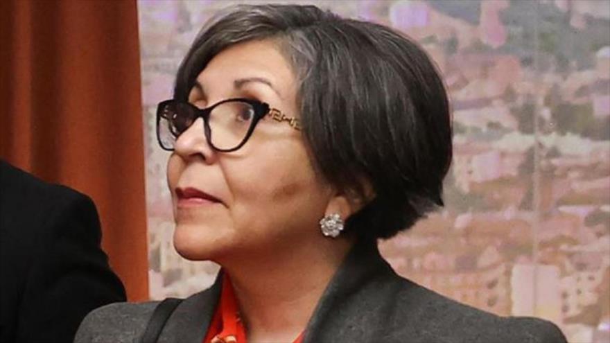 La embajadora boliviana en Rusia, María Luisa Ramos.