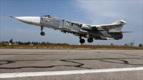 Ataque aéreo de Rusia deja 17 terroristas muertos en Siria