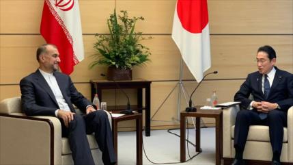 Canciller iraní, de visita en Japón, persigue caso de fondos congelados