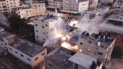 Vídeo: fuerzas israelíes dinamitan casa de un mártir palestino