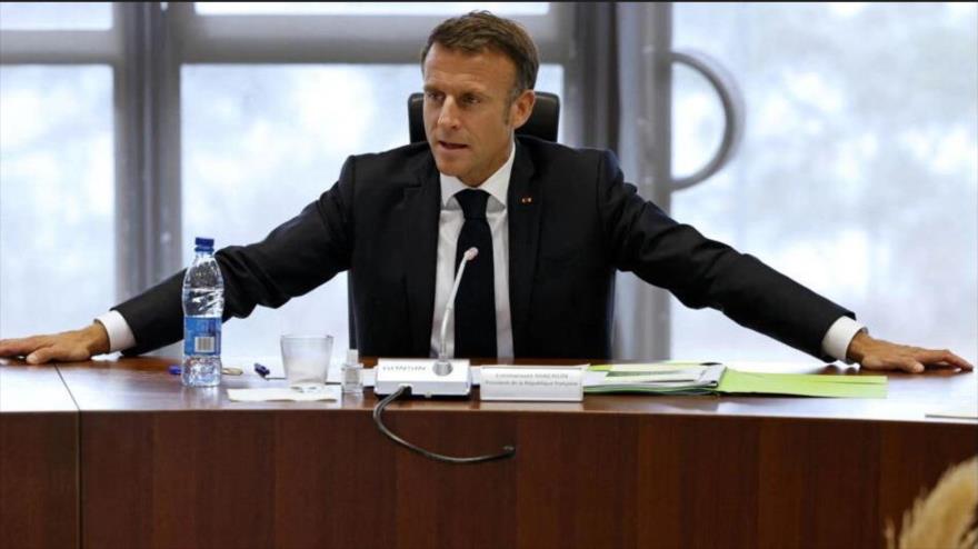 El presidente francés, Emmanuel Macron.