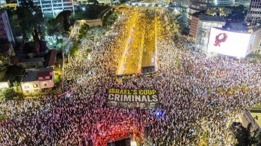 Protestas masivas contra reforma de Netanyahu entran en la semana 32 | HISPANTV
