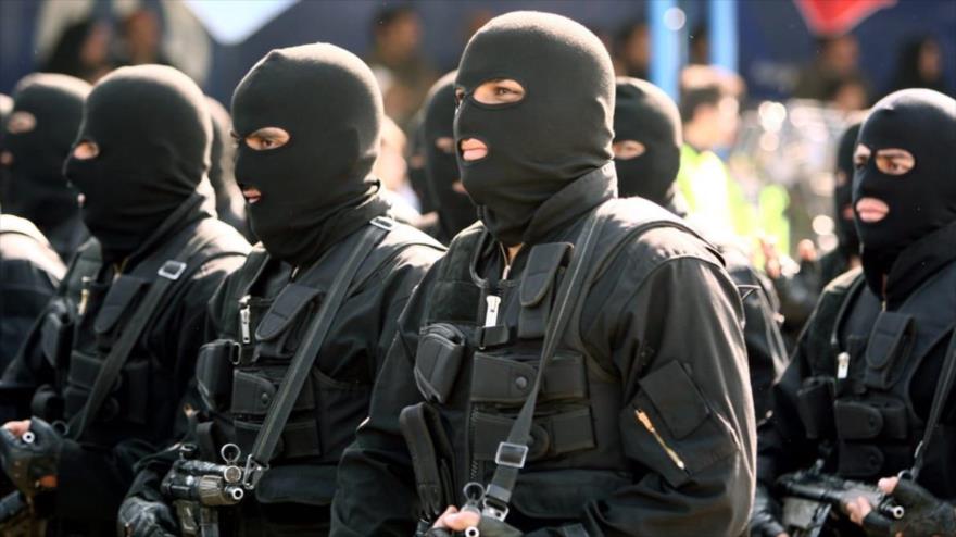 Las fuerzas especiales de Irán.