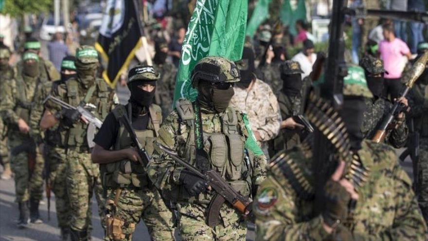 Combatientes del Movimiento de Resistencia Islámica de Palestina (HAMAS) en Gaza. (Foto: AFP)