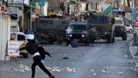 Ataque israelí deja 58 palestinos heridos en el este de Nablus 