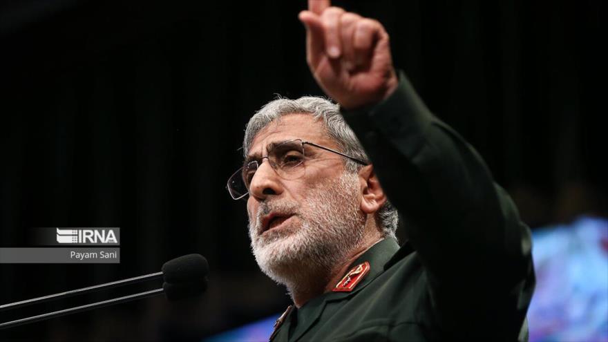 El comandante de la Fuerza Quds del Cuerpo de Guardianes de Irán, Esmail Qaani. (Foto: IRNA)