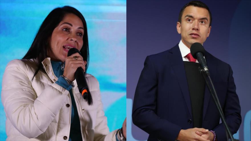 Luisa González y Daniel Noboa van a segunda vuelta en Ecuador | HISPANTV